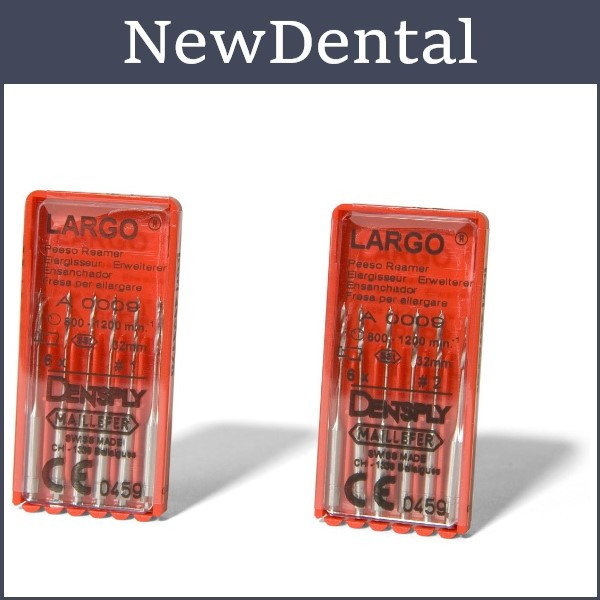 Largo Розгортки (Largo), уп.6шт, 32мм, №5, Dentsply Maillefer