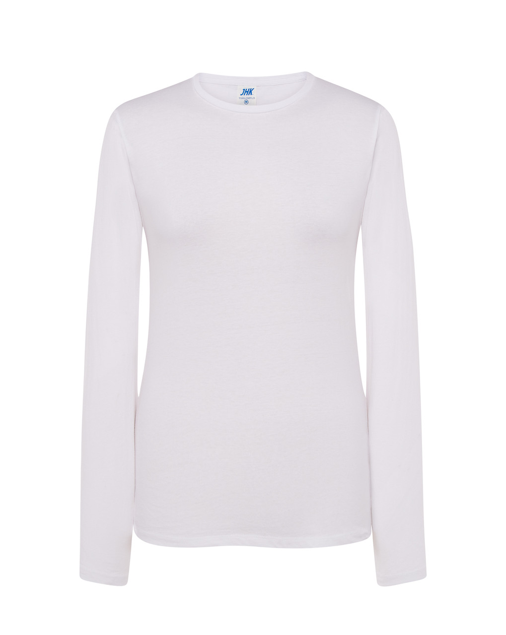 Женская футболка JHK REGULAR LADY LS цвет белый (WH) - фото 4 - id-p891266240