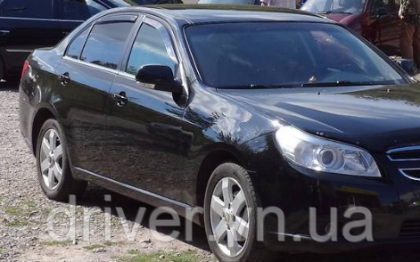 Дефлектори вікон вставні Chevrolet Epica 2006 -> 4D