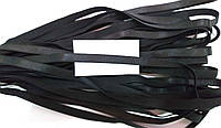 Резинка бретелечная черная, плотная, ширина 12мм (20м. в упаковке)