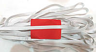 Резинка бретелечная белая, плотная, ширина 12мм (20м. в упаковке)