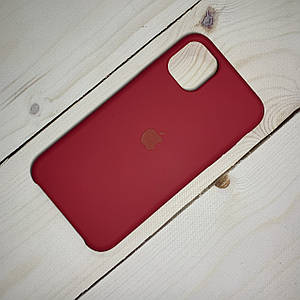 Чохол Silicone Case iPhone 11 Pro Max Rose Red