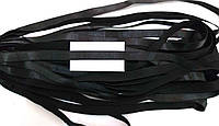 Резинка бретелечная черная, плотная, ширина 15мм (20м. в упаковке)