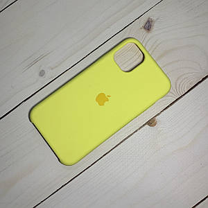 Чохол Silicone Case iPhone 11 Pro Max Yellow