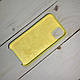 Чохол Silicone Case iPhone 11 Pro Yellow, фото 3
