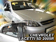Дефлектори вікон вставні Chevrolet Lacetti 2004 -> 4D Sedan