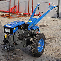 Мотоблок дизельний Forte МД-81 з фрезою і без плуга (синій )
