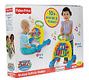 Ходунки штовхачі Блискучі основи Fisher Price Brilliant Basics V3254, фото 10