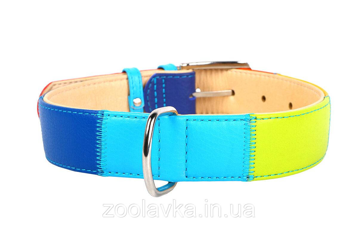 Нашийник COLLAR GLAMOUR (КОЛАР ГЛАМУР) «Веселка» 30-39 см 20 мм