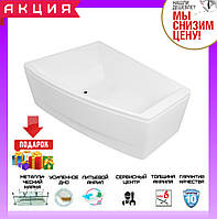 Асиметрична ванна 170*120 см Volle TS-100 L лівобічна