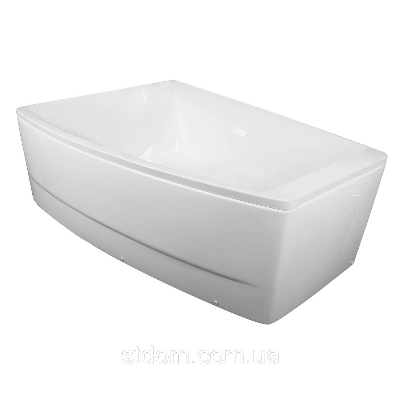 Ассиметричная ванна 170*120 см Volle TS-100 L левосторонняя - фото 4 - id-p1100513557