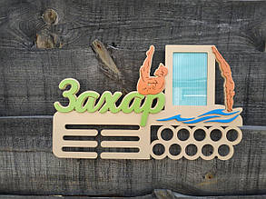 Тримач для медалей, холдер для медалей. Стрибки у воду