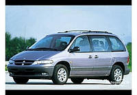Дефлектори вікон вставні Chrysler Voyager 1995-2001 2D  2шт/ (передки)