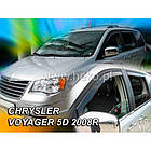 Дефлектори вікон вставні Chrysler Voyager Grand 5D 2008+