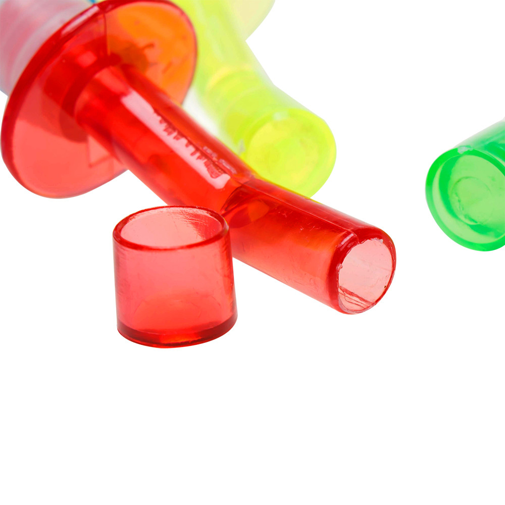 Набор пластиковых дозаторов-пробок для бутылок с крышкой (2 штуки в комплекте) - фото 4 - id-p1100528740