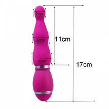 Анальний вібратор ялинка матрьошка Tango (12 швидкостей), фото 3