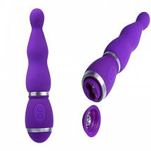 Анальний вібратор ялинка матрьошка Tango (12 швидкостей), фото 5