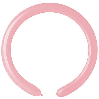 G ШДМ 260-2/73 пастель рожевий матовий baby pink Латексні кулі для моделювання