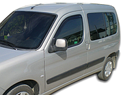 Дефлектори вікон вставні Citroen Berlingo/Peugeot Partner 1996-2008