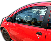 Дефлектори вікон вставні Citroen C1/Peugeot 107 3D 2005->  2шт