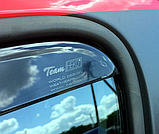 Дефлектори вікон вставні Citroen C1/Peugeot 107 3D 2005->  2шт, фото 4