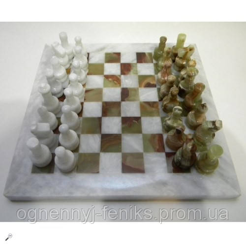 Шахматы из натурального, лечебного камня "Оникс" - фото 4 - id-p1100659562