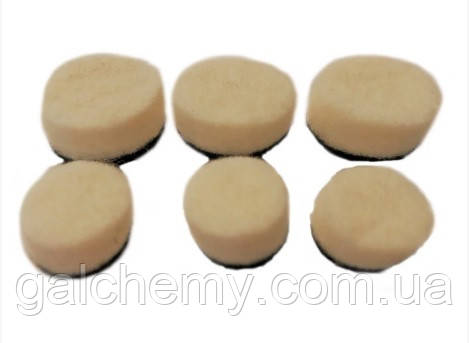 Набір полірувальних кругів SGCB Detail Polisher Short Wool Pad З жорсткої шерсті, фото 1