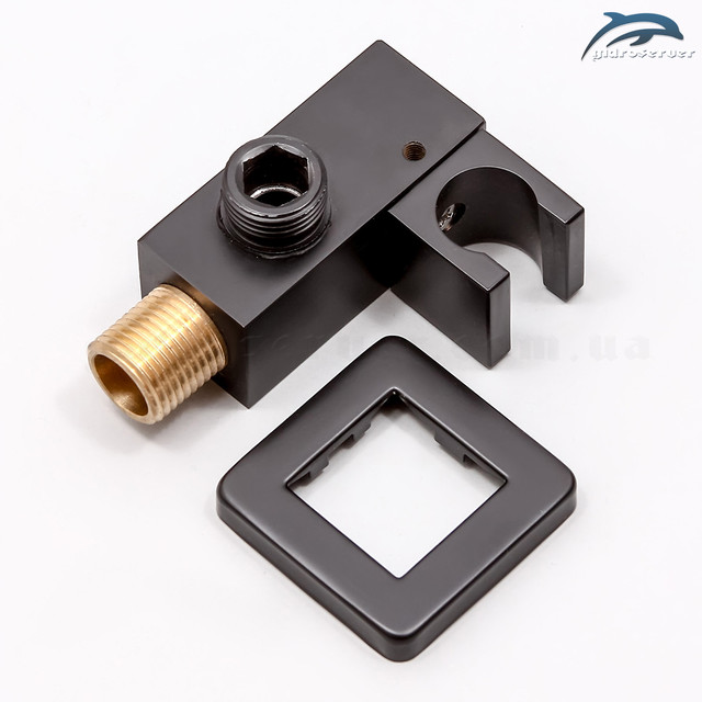 Підключення лійки ручного душу для душового гарнітура прихованого монтажу BSKV-03 з регульованим тримач для лійки.