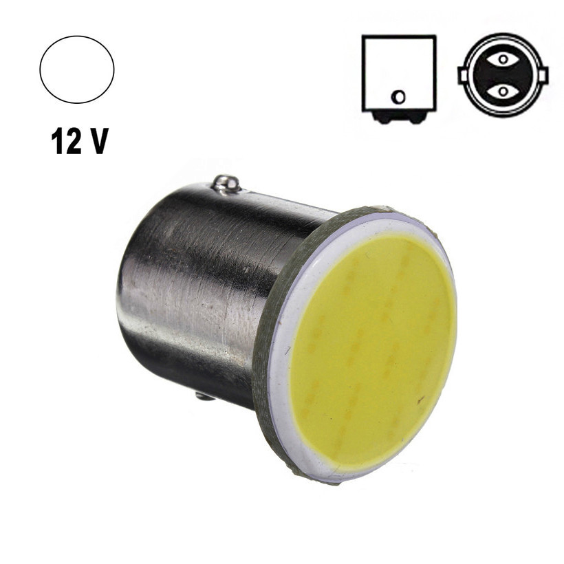 Автолампа Terra P21/5W/1157, цоколь BA15d, COB, білий, 12V