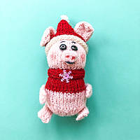 Игрушка мягкая ручной работы Хрюшка LifeFLUX 150 мм