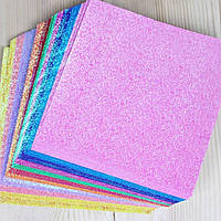 Бумага для оригами 50 листов 15х15см Цветной