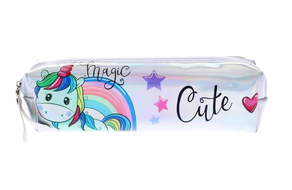 Пенал Косметичка шкільний Єдиноріг Magic Cute Unicorn 190*50*45 мм