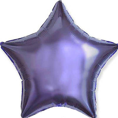 FM 18" зірка лілова Фольгована куля