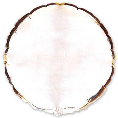 FM 18" Круг металік срібний Фольгований шар