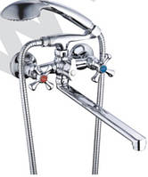 Змішувач ZEGOR ванна довгий DAK7-А827 (D5Q) (лат)