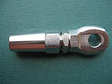 Цанговий затискач з обухом, нержавіюча сталь A4 (AISI 316), фото 5