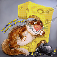 Сон і смачна їжа ... Схема вишивки бісером