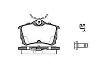 Honda 43022SEAE01 Тормозные колодки задние "REMSA" Accord 03-08