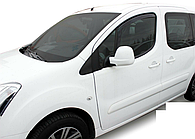 Дефлектори вікон вставні Citroen Berlingo 2008-2015 \ Peugeot Partner 2008-2015