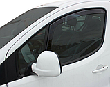 Дефлектори вікон вставні Citroen Berlingo 2008-2015 \ Peugeot Partner 2008-2015, фото 2