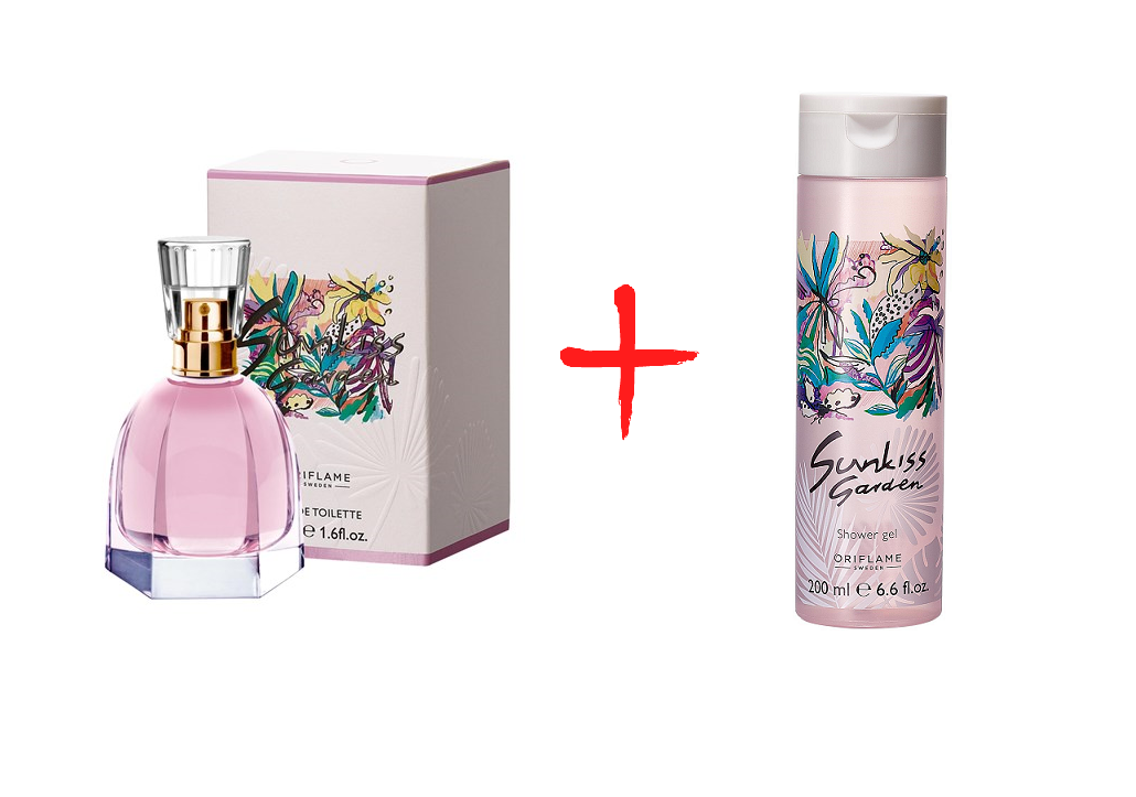 Парфумерний набір Sunkiss Garden Oriflame, фото 1