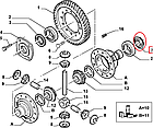Сальник правої півосі Fiat Ducato 244, Peugeot Boxer, Citroen Jumper (2002-2006), 9603655480, 312124, фото 7