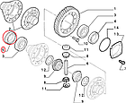 Сальник правої півосі Fiat Ducato 244, Peugeot Boxer, Citroen Jumper (2002-2006), 9603655480, 312124, фото 8