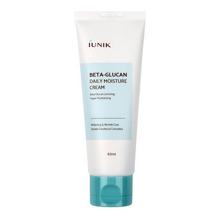 Крем з бета-глюканом IUNIK Beta Glucan Daily Moisture Cream, 60 мл, фото 1