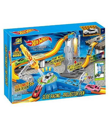 Трек 7913 Hot Wheels машинки міняють колір (трек-запуск, Hot Wheel КОПІЯ), фото 2