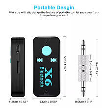 Аудіоресивер X6 з Bluetooth і mp3 плеєром