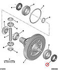 Сальник лівої півосі на Fiat Ducato 244, Peugeot Boxer 2, Citroen Jumper 2 (2002-2006), 1608816780, 312144, фото 4