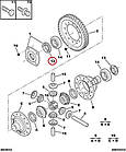 Сальник лівої півосі на Fiat Ducato 244, Peugeot Boxer 2, Citroen Jumper 2 (2002-2006), 1608816780, 312144, фото 6