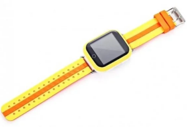Дитячі розумні смарт годинник з GPS Smart Baby Watch Q100 Yellow(Жовтий), фото 2