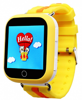Дитячі розумні смарт годинник з GPS Smart Baby Watch Q100 Yellow(Жовтий)